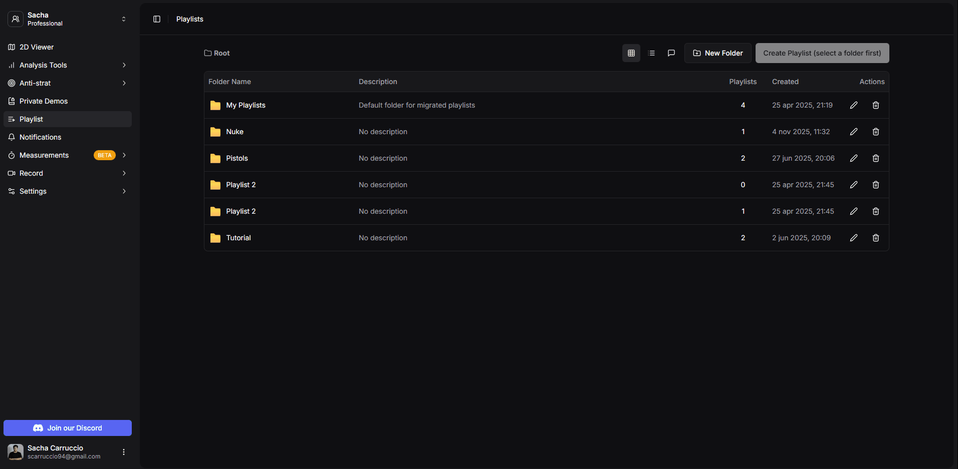 Shared Playlists